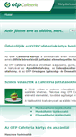 Mobile Screenshot of otpcafeteria.hu